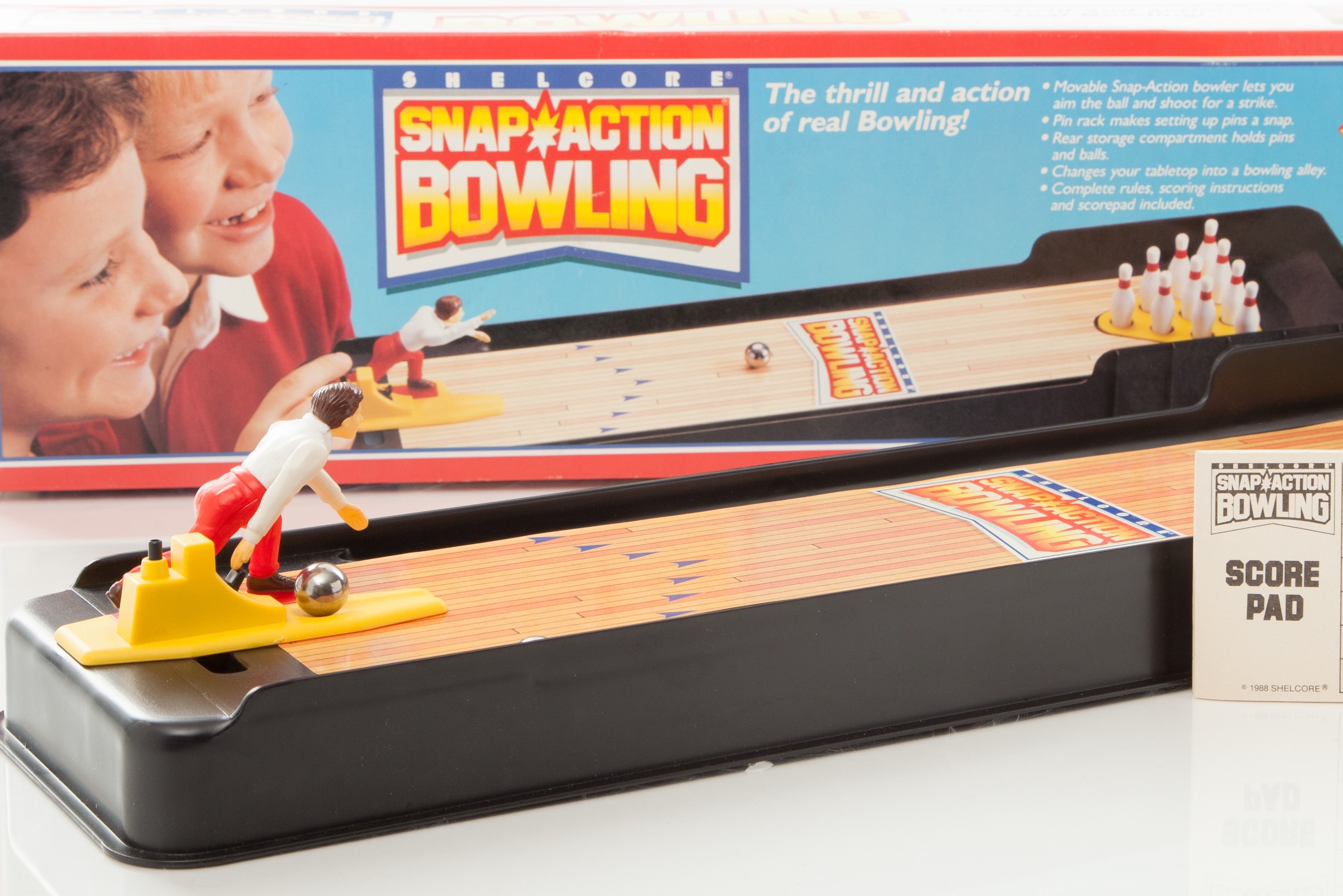 bowling alley toy